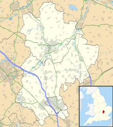 EGGW is located in बेडफोर्डशायर