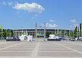 Olympic stadium, eastern entrance