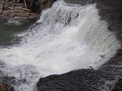 Big Falls on the Duck River, below the Old Stone Fort's northwestern section