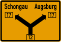 48: Sign on approaches to junctions