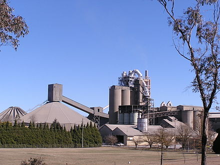Blue Circle Southern Cement works near Berrima, New South Wales, Australia.