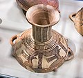 Boeotian bird bowl on high foot with 2 handles - birds - Tübingen MUT 1238 - 01