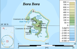 bora bora térkép Bora Bora – Wikipédia bora bora térkép