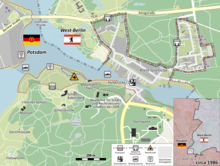 Während der deutschen Teilung lag die Glienicker Lake im Grenzgebiet zwischen West-Berlin und Potsdam.