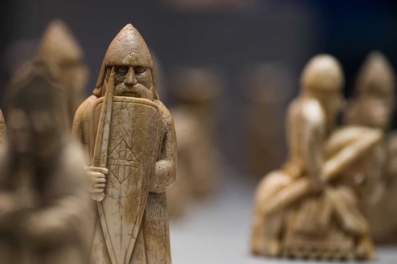 British Museum: Lewis Chess Pieces, My first Flickr photo! …