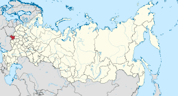 Bryansk Oblast - Läge