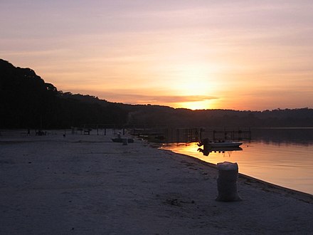 Sunset over Buggala Island