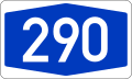 Bundesautobahn 290 number.svg