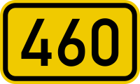 File:Bundesstraße 460 number.svg