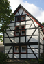 Front of half-timbered house in Buschhoven, Dietkirchenstraße 26
