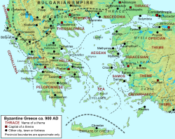 Makedonya harita üzerinde