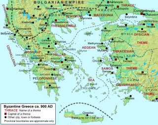 Thessalonica (theme) Province of the Byzantine Empire