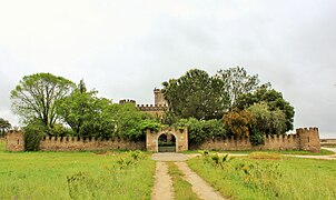 Vista general del castillo