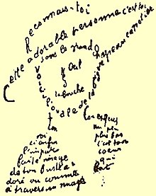 Calligramma di Apollinaire