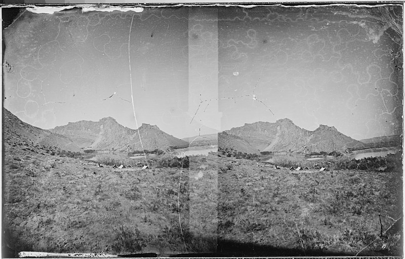 File:Camp at Flaming Gorge, Green River, Wyoming - NARA - 519562.jpg