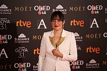 Candela Peña na Premios Goya 2017.jpg