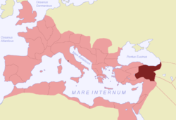 Rimske province okoli leta 117