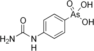 <span class="mw-page-title-main">Carbarsone</span> Chemical compound