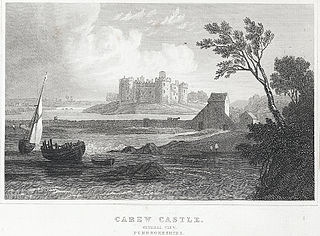 Carew Castle. General View