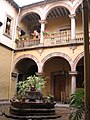 Courtyard of a colonial house