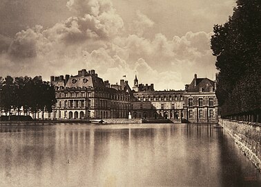 Château de Fontainebleau, vers 1851.