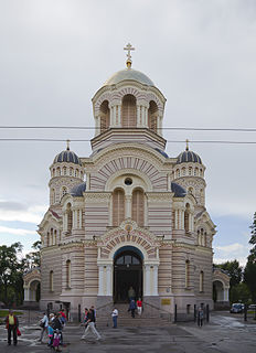 Cathedral of the Nativity of Christ, Riga Church in Riga, Latvia