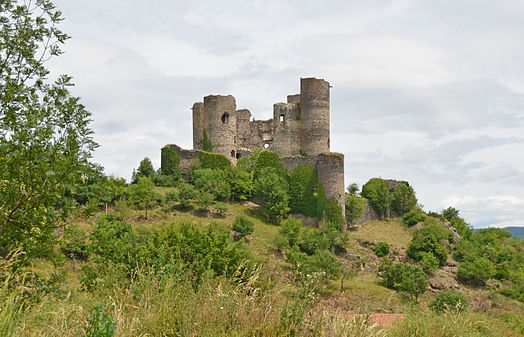 Le Château de Domeyrat, Auvergne.