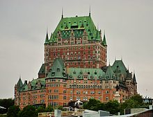 Le Château Frontenac, à Québec