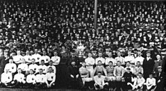 Saints are pictured in the first ever Challenge Cup Final, 1897: Batley (left) vs St Helens (right) Challenge cup 1897.jpg