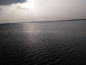 Chargaon dam sunset picture.jpg