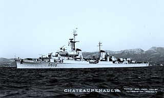 French cruiser <i>Châteaurenault</i> (D 606)