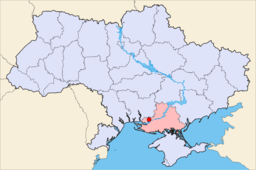 Staden Cherson och Cherson oblast.