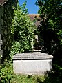 Chest tombs outside the medieval Church of Saint Paulinus in St Paul's Cray.