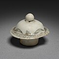 Image 66Chinese Export—European Market, 18th century - Tea Caddy (lid) (from Chinese culture)