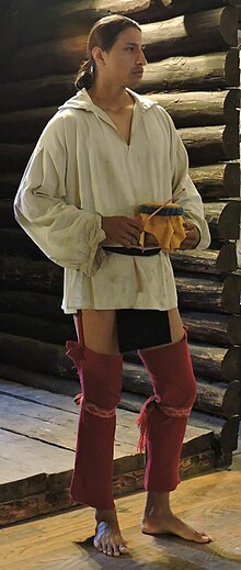 Clothing of the French Canadiens and the Milice reenactment Clothing of the French Canadiens and the Milice reenactment.jpg