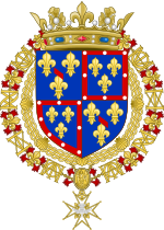 Coat of Arms of François de Bourbon, Prince of Conti.svg