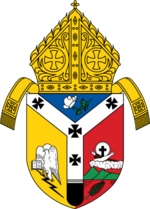 Thumbnail for File:Coat of Arms of the Archdiocese of Caceres.png