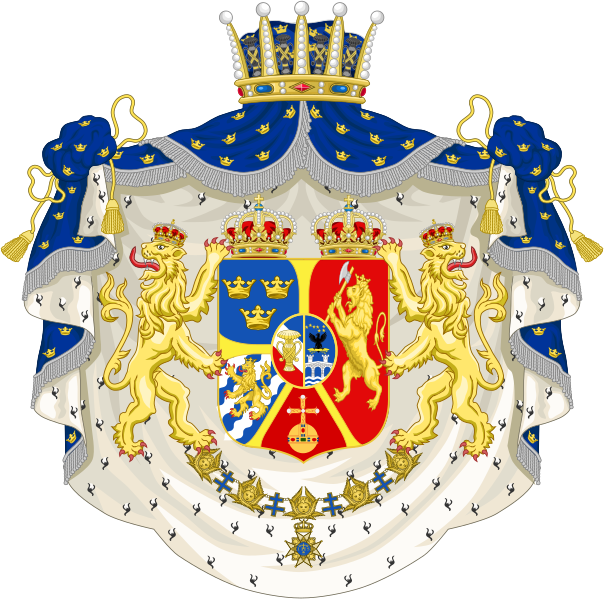 File:Coat of arms of Prince Gustav of Sweden and Norway, Duke of Uppland.svg