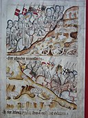 Codex Balduini Trevirensis - Alpenüberquerung Heinrich VII