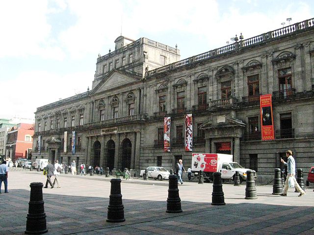The Mexico City Palacio de Minería (Palace of Mining), which was home to the prestigious College of Mines