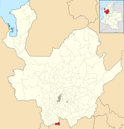 Location of the municipality and town of Caramanta in the Antioquia Department of Colombia