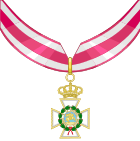 Commander Insignia of the Royal and Military Order of Saint Hermenegild.svg