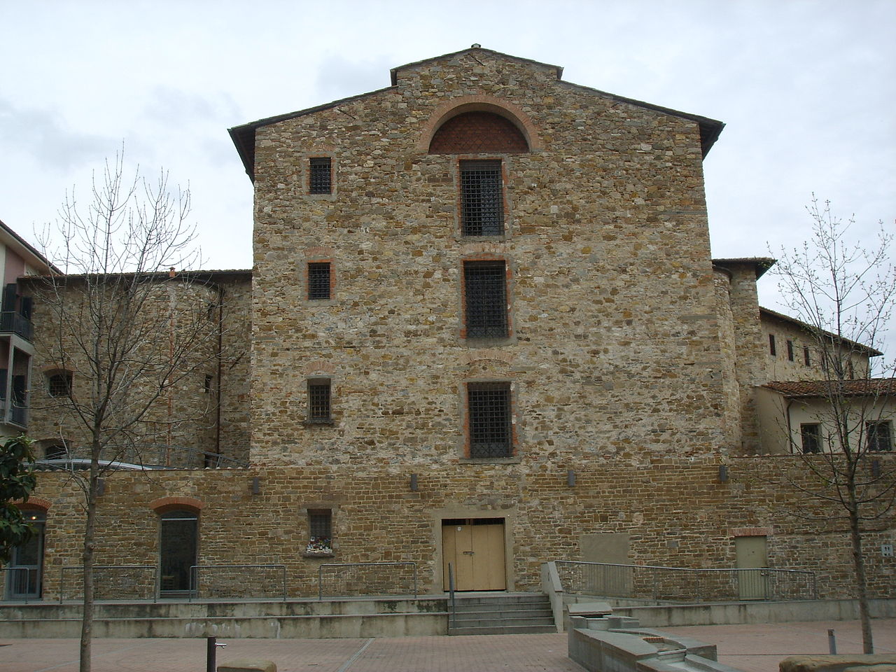 Complesso delle murate, lato ovest del panopticon carcerario (Le Murate, Firenze)