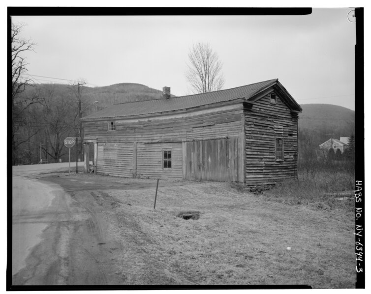 File:Conesville General Store and Post Office, North side of Schohaire County Route 3, 25' west of intersection of Schohaire County Route 3 and Schohaire County 18, Bearkill Road, HABS NY,48-CONVI,1-; -3.tif