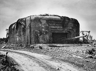 <span class="mw-page-title-main">Crisbecq Battery</span> WW2 German fortification in Cotentin peninsula, Normandy, France