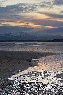 View from Culleenamore beach of Knockalongy, the range's highest peak