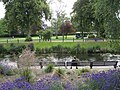 Cycling and sitting by the river Sow, Victoria Park - geograph.org.uk - 2538648.jpg