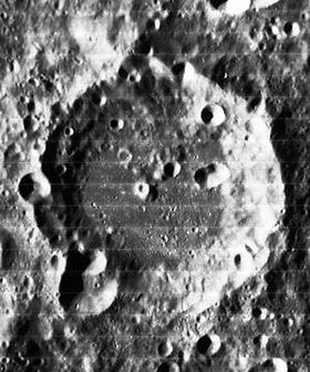 Снимок зонда Lunar Orbiter - II.
