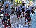 Die Higeler Welsch-Häxe beim Rosenmontagsumzug am 27. Februar 2017 in Freiburg