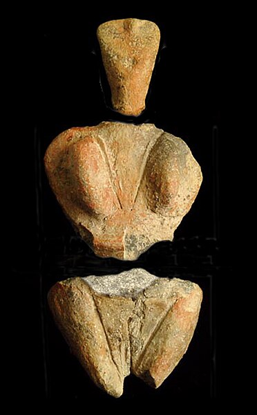 Red Skorba figurine